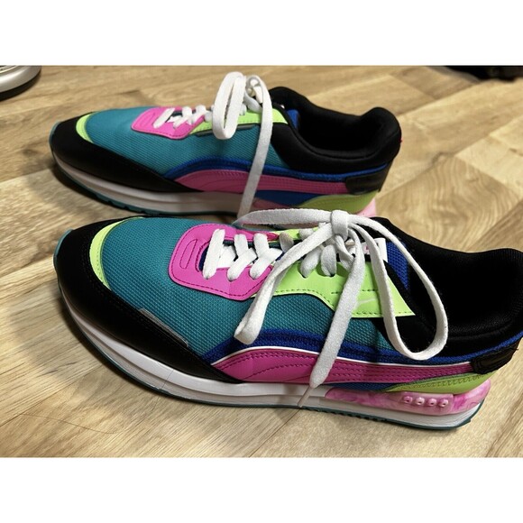 Puma Women's City Rider Marble Sneakers sz 11 - Picture 3 of 14